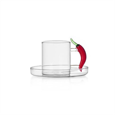 Ichendorf Glass Coffee Cup Vegetables