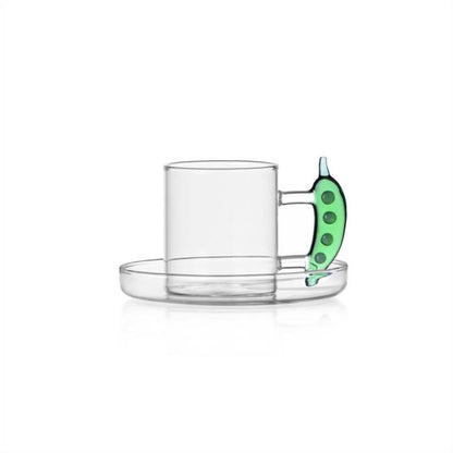 Ichendorf Glass Coffee Cup Vegetables