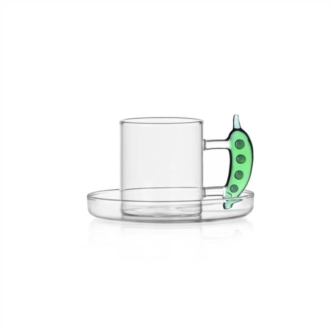 Ichendorf Glass Coffee Cup Vegetables