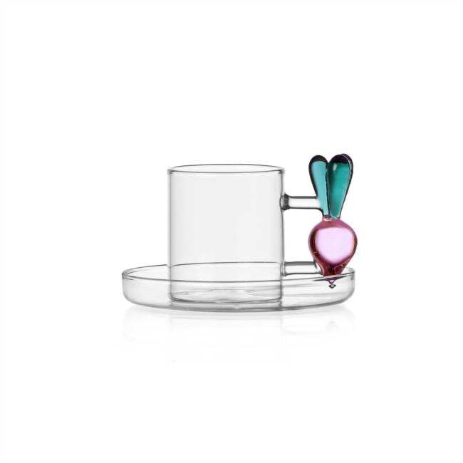 Ichendorf Glass Coffee Cup Vegetables