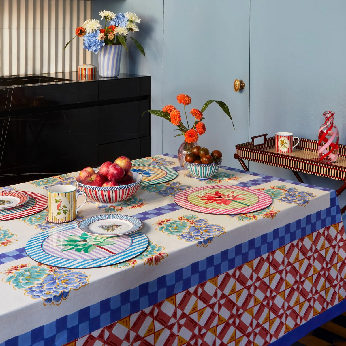 Masonite Placemat Nimphea Stripes 34cm
