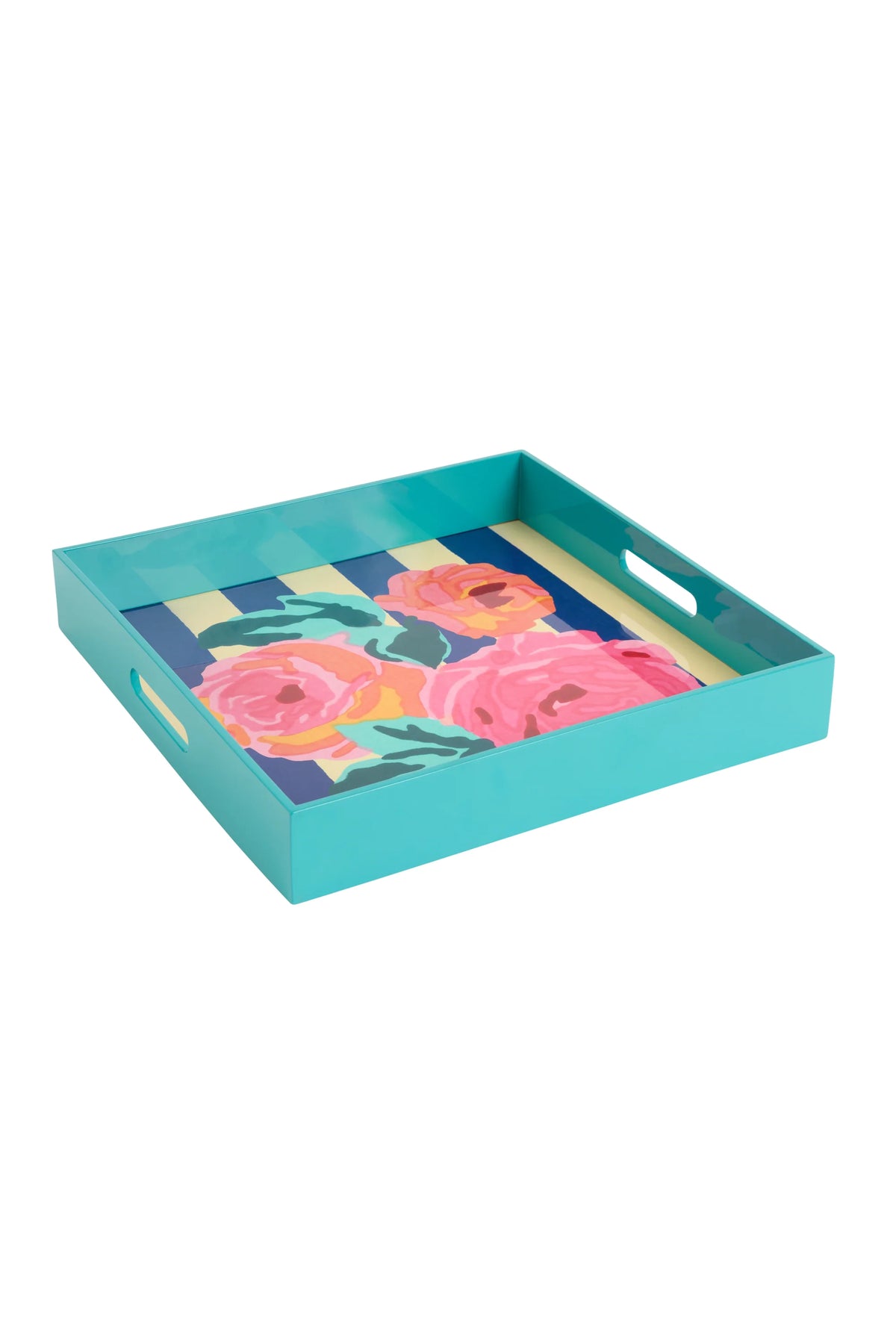Nizam Square Tray Blue
