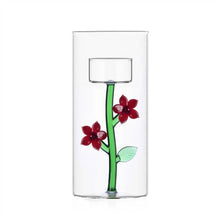 Load image into Gallery viewer, Ichendorf Christmas Flowers Tealight - Red Stars
