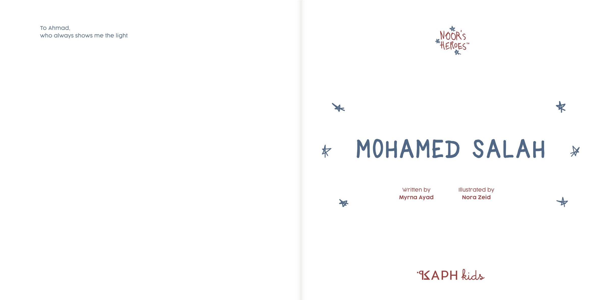 Noor's Heroes: Mohamed Salah Book - English