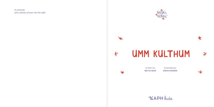 Noor's Heroes: Umm Kulthum Book - English