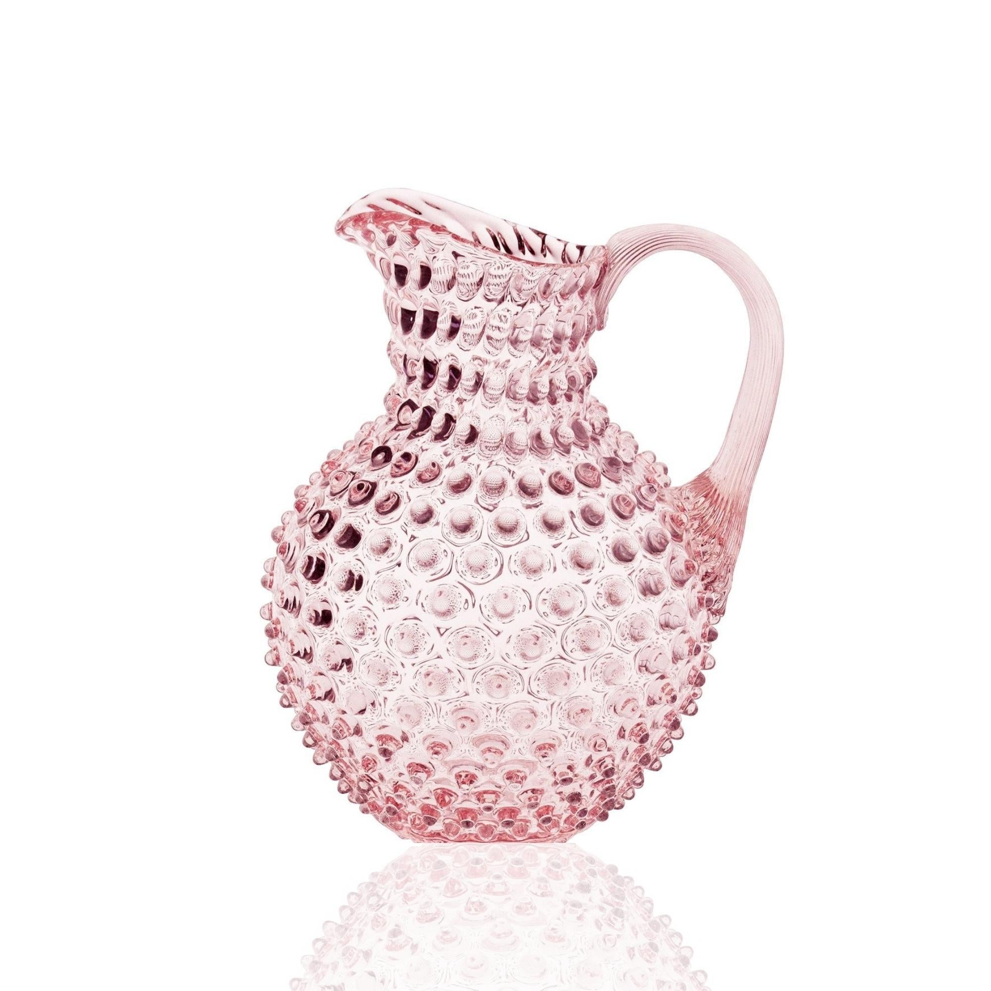 Paris Hobnail Jug 2L - Rosa