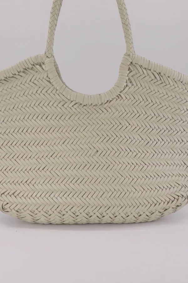 Nantucket Basket Big - Pearl White