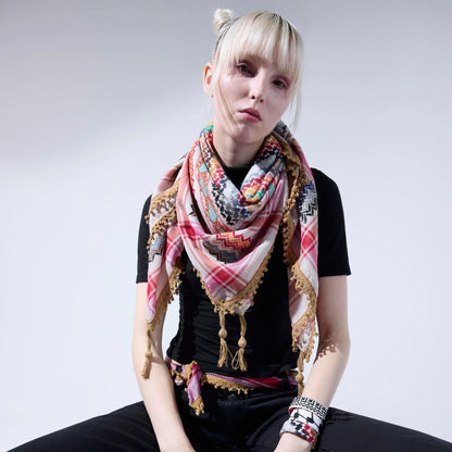 Multicolor Keffiyeh