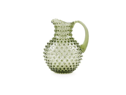 Paris Hobnail Jug 2L - Olive Green