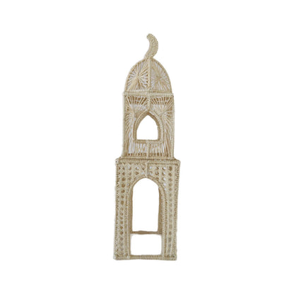 Irica Palm Minaret Candle Holder- Large