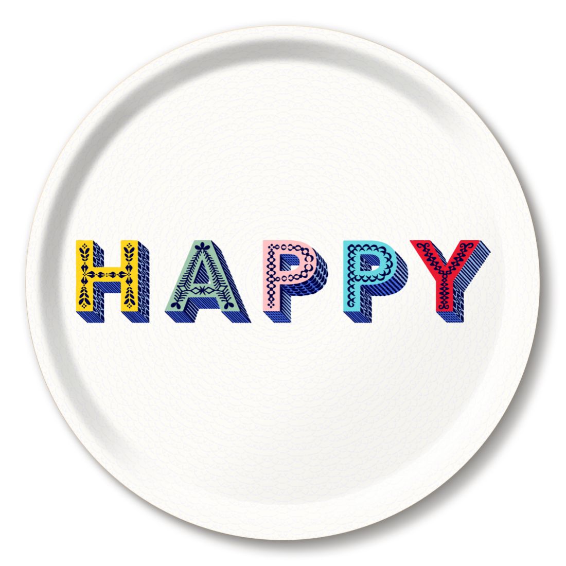 Happy Tray 39cm - Multi