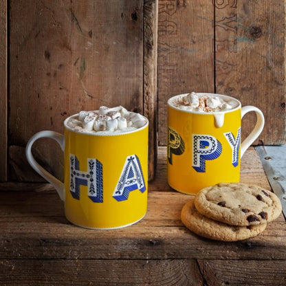 Happy Mug Yellow