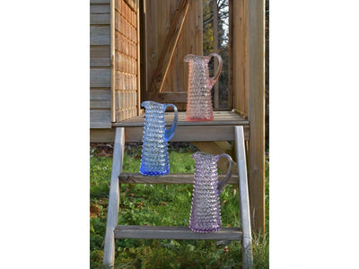 Eiffel Hobnail Jug 1L - Light Blue