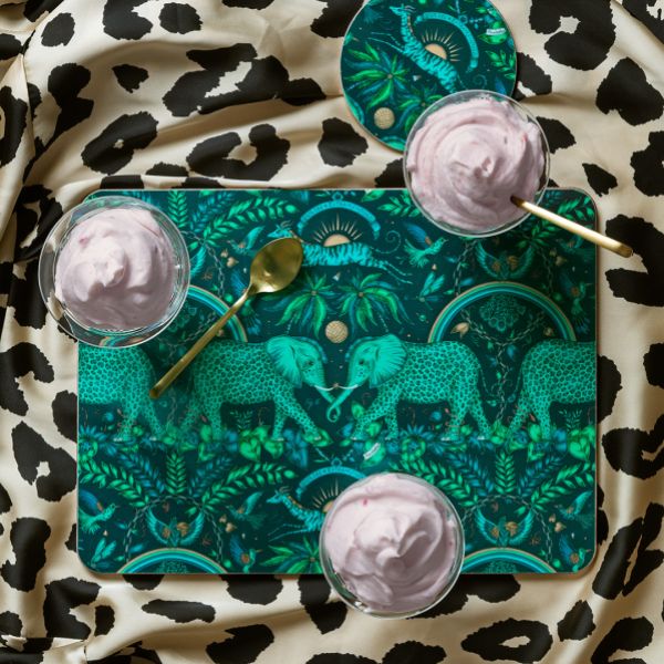 Zambezi Tray 43x33cm Teal