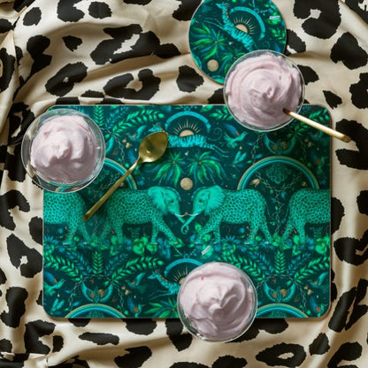 Zambezi Tray 43x33cm Teal