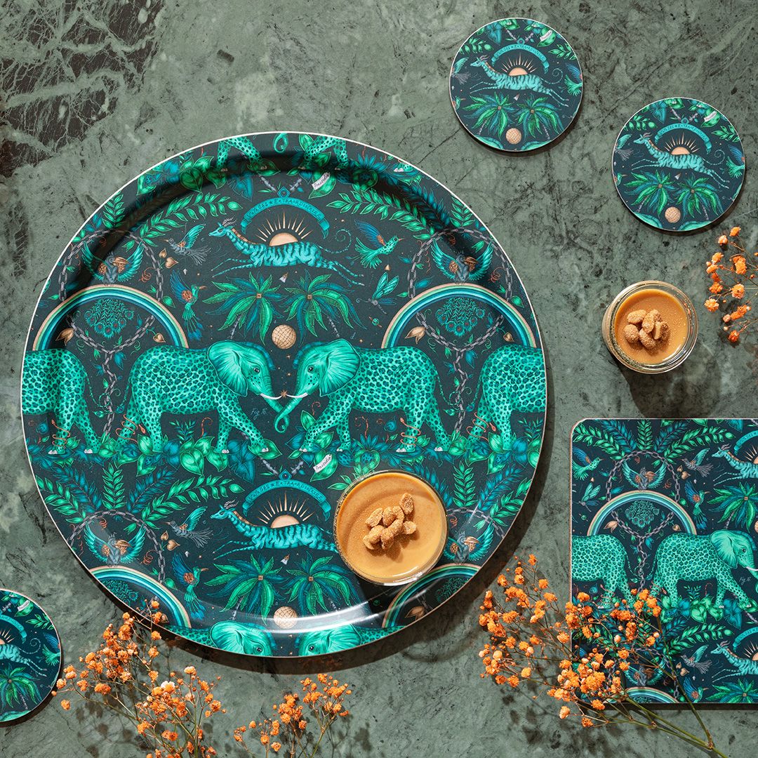 Zambezi Tray 39cm Teal