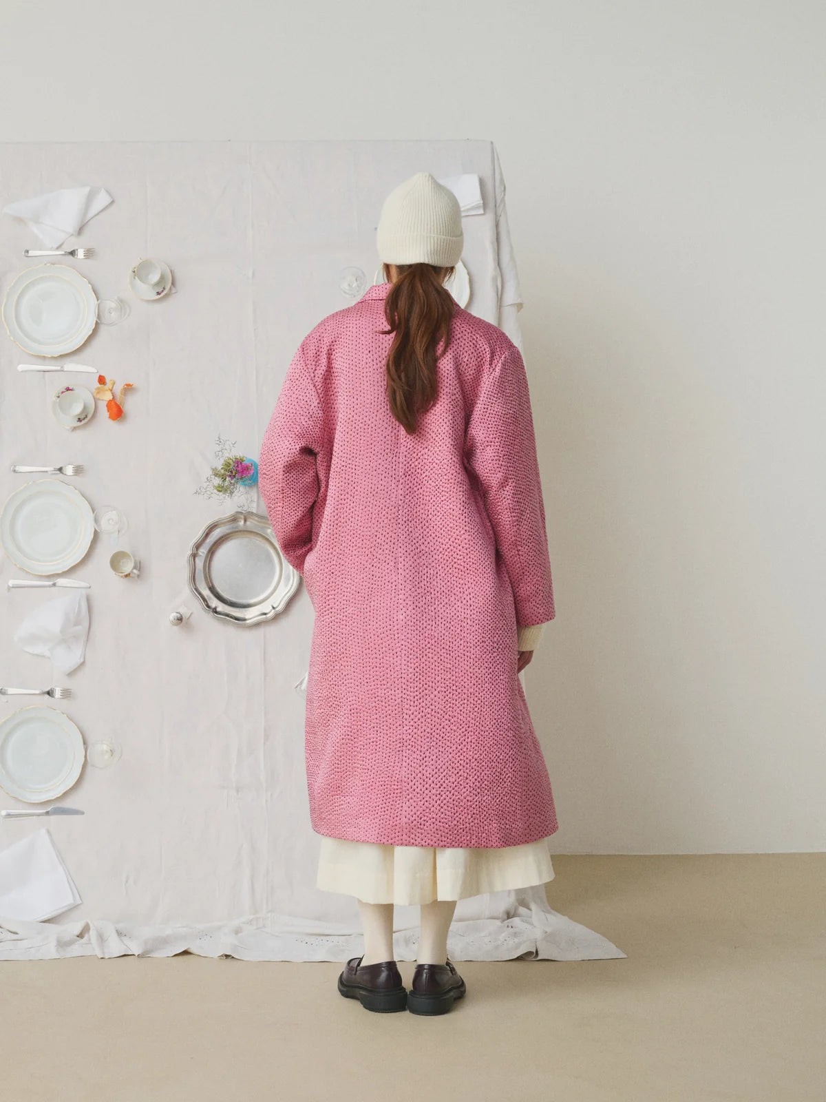 Doniv Coat - Pink
