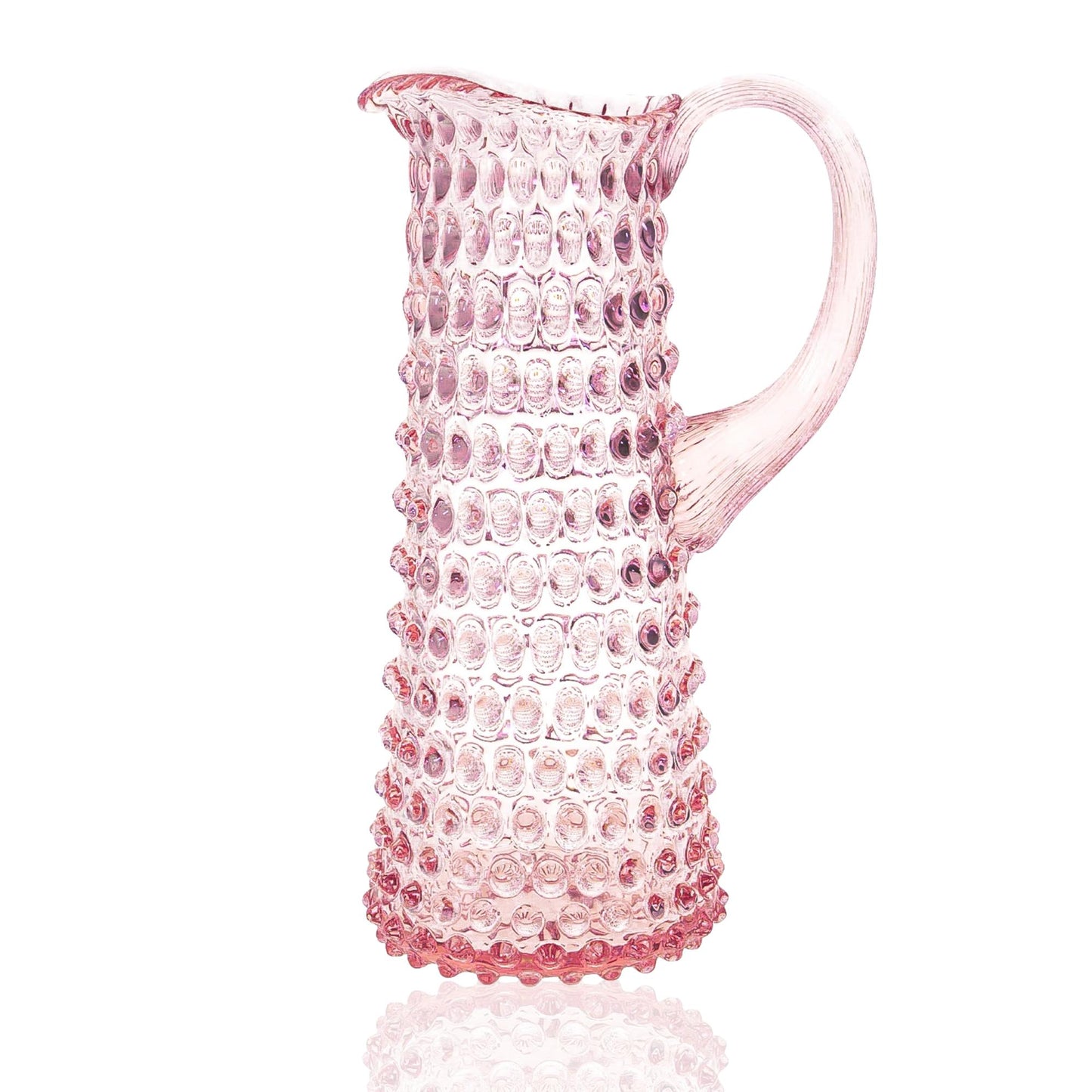 Eiffel Hobnail Jug 1L - Rosa