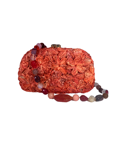Serpui Mia Flowers Bag - Orange