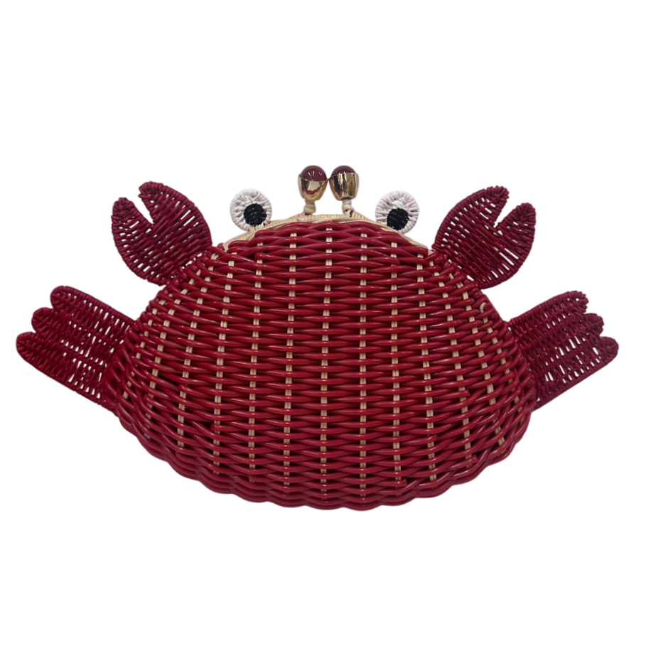 Serpui Ash Crab Red Bag