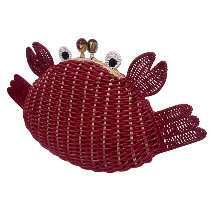 Serpui Ash Crab Red Bag