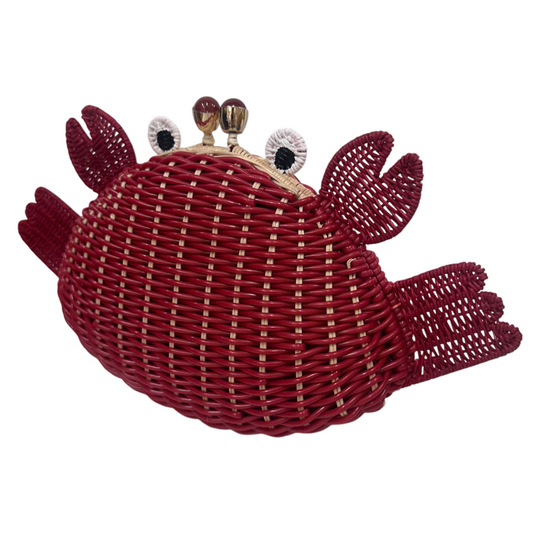 Serpui Ash Crab Red Bag