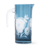 Load image into Gallery viewer, Pols Potten Blue Peony Pitcher
