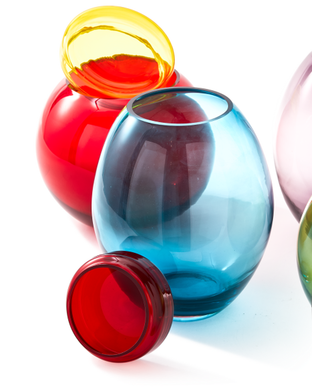 Pols Potten Bloated Caps & Jars Multi Mix Set of 4