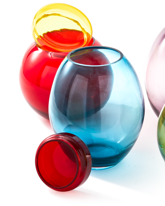 Pols Potten Bloated Caps & Jars Multi Mix Set of 4