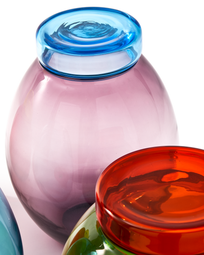 Pols Potten Bloated Caps & Jars Multi Mix Set of 4