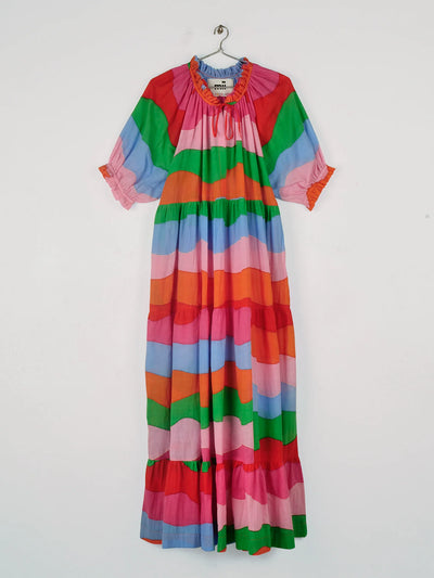 The Mona Dress Multi - The Drawer