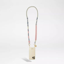 Load image into Gallery viewer, La Coque Francaise Roxanne Phone Strap - Pink &amp; Grey

