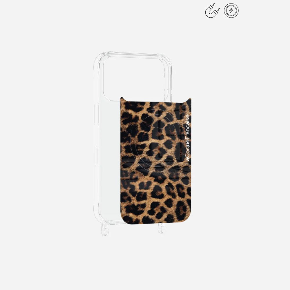 La Coque Francaise Apple Iphone Magnetic Plate Leopard Print