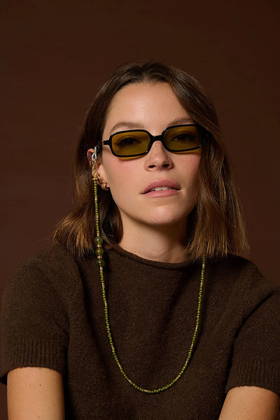 Iris Khaki Eyeglasses Chain 72cm