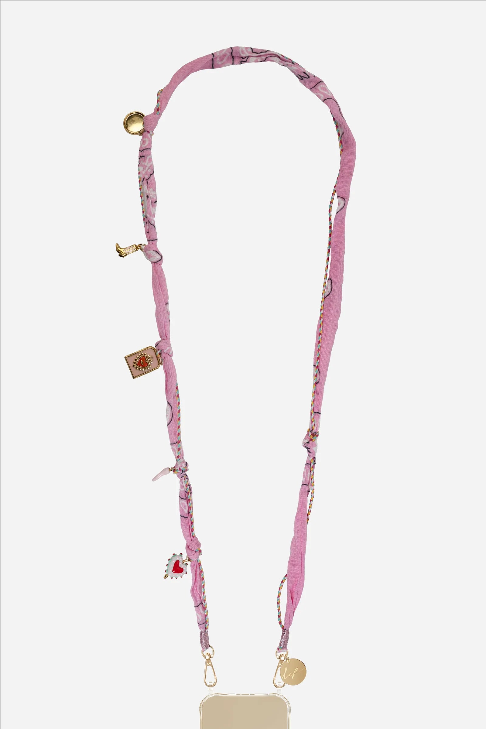 La Coque Francaise Laia Phone Strap - Pink