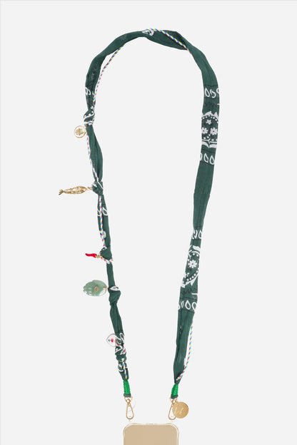 La Coque Francaise Laia Phone Strap - Green