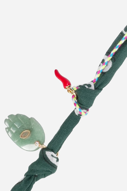 La Coque Francaise Laia Phone Strap - Green