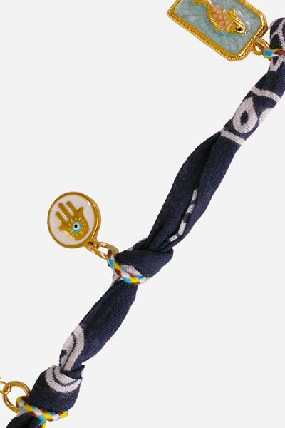 La Coque Francaise Laia Phone Strap - Blue
