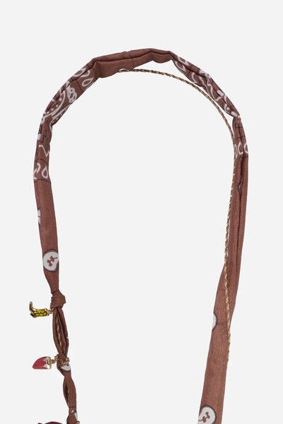 La Coque Francaise Laia Phone Strap - Brown