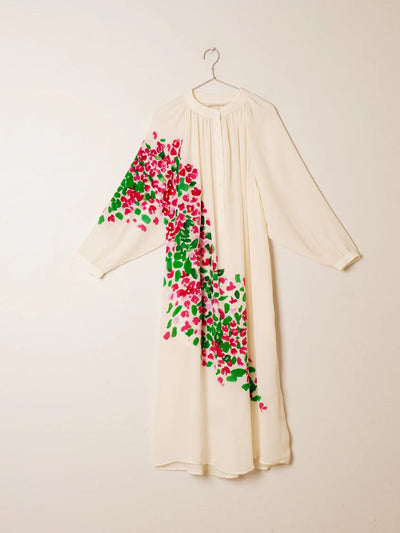 Mii Itake Dress Off White - Les Cyclades