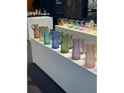 Eiffel Hobnail Jug 1L - Beryl