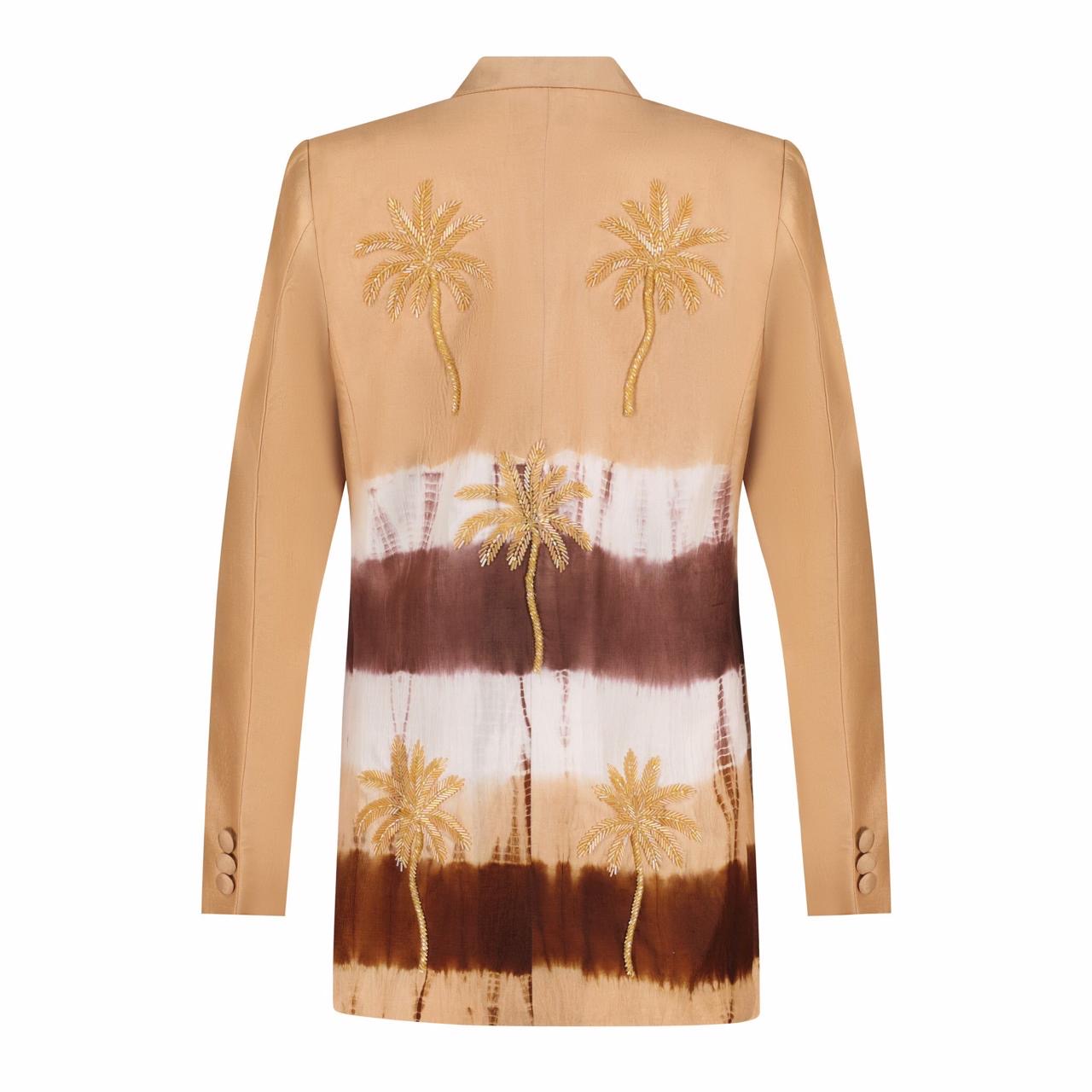 Sand Tie Die Blazer