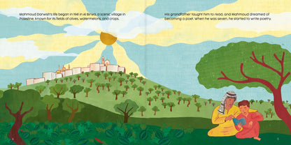 Noor's Heroes: Mahmoud Darwish Book - English