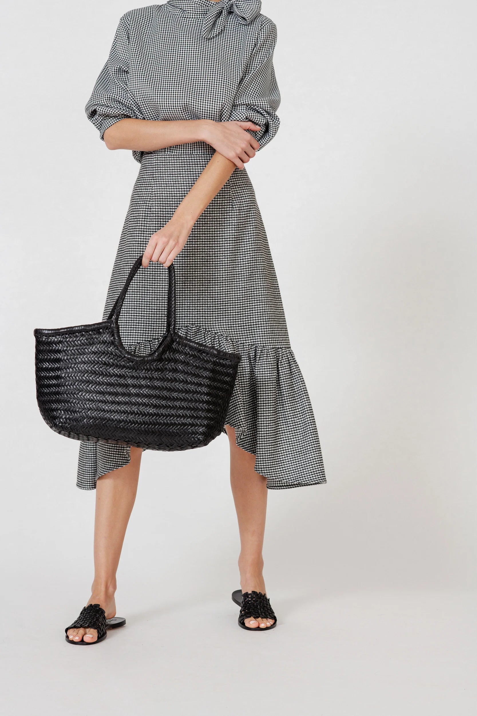 Nantucket Basket Big - Black