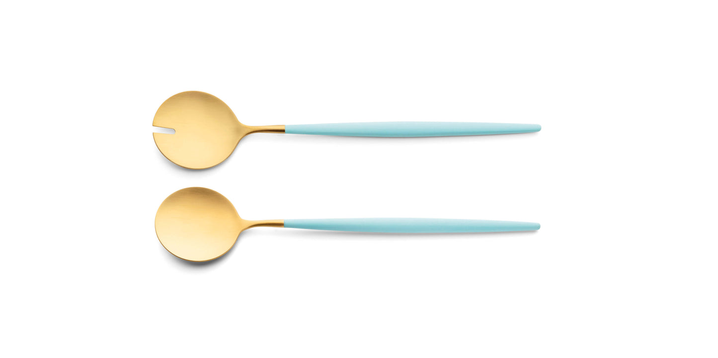 Goa Cutlery Salad Set - Gold