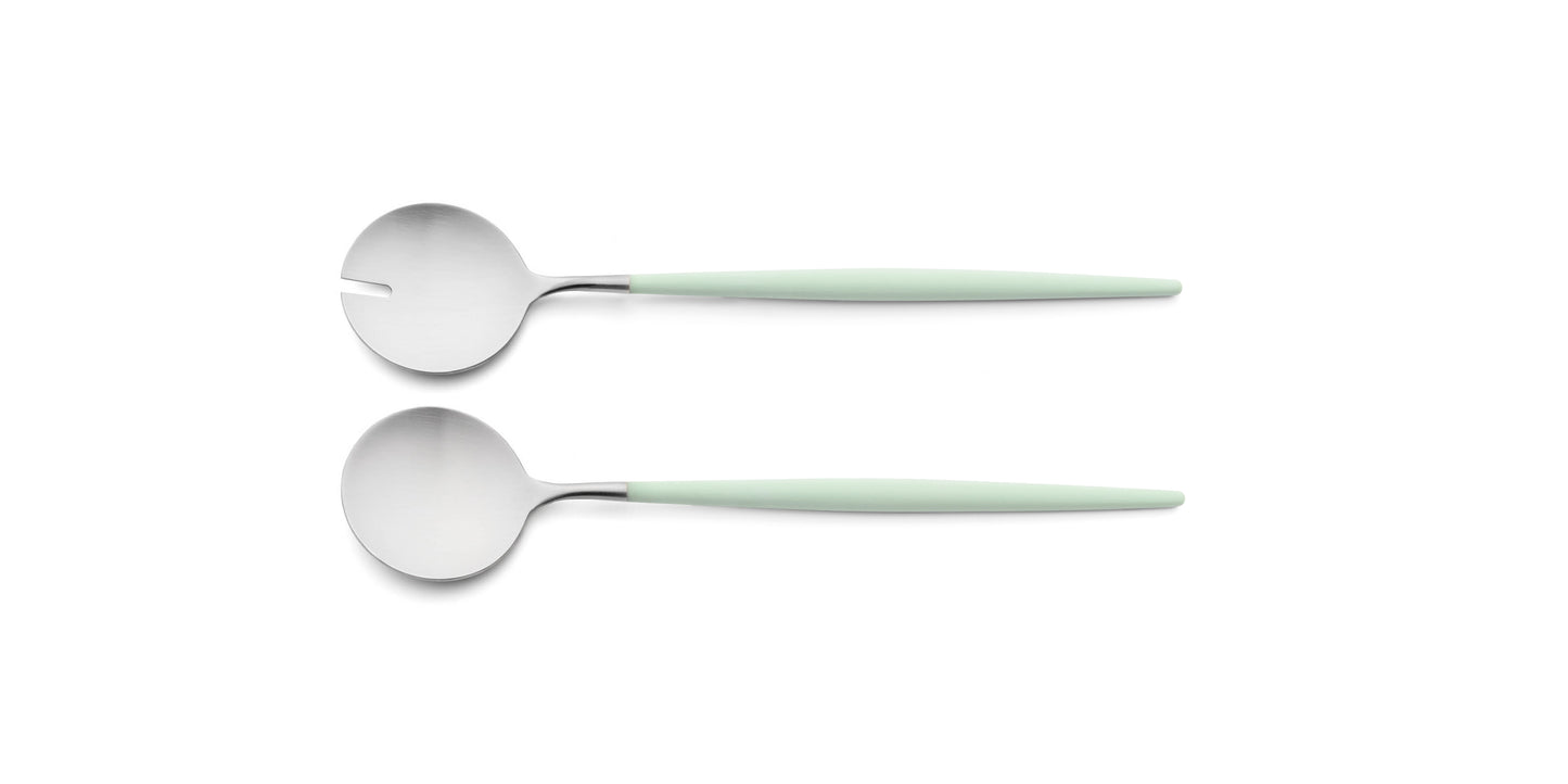 Goa Cutlery Salad Set - Silver