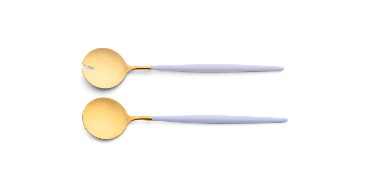 Goa Cutlery Salad Set - Gold