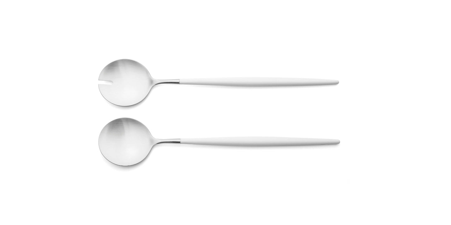 Goa Cutlery Salad Set - Silver