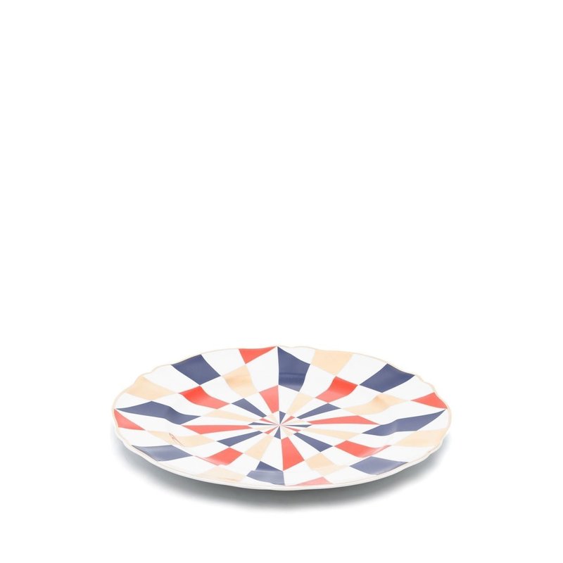 Bitossi Home Round Platter Porcelain Plate - Sorte