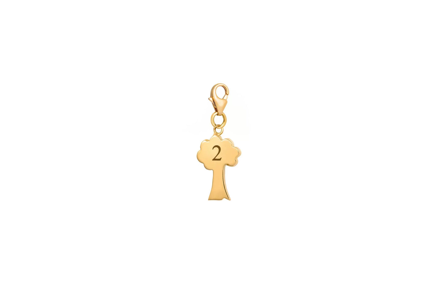 LRJC A Tree from Beirut Charm 18K Gold